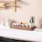 Seville Classics 15" x 6" x 2" Acacia Wood Drawer Organizer